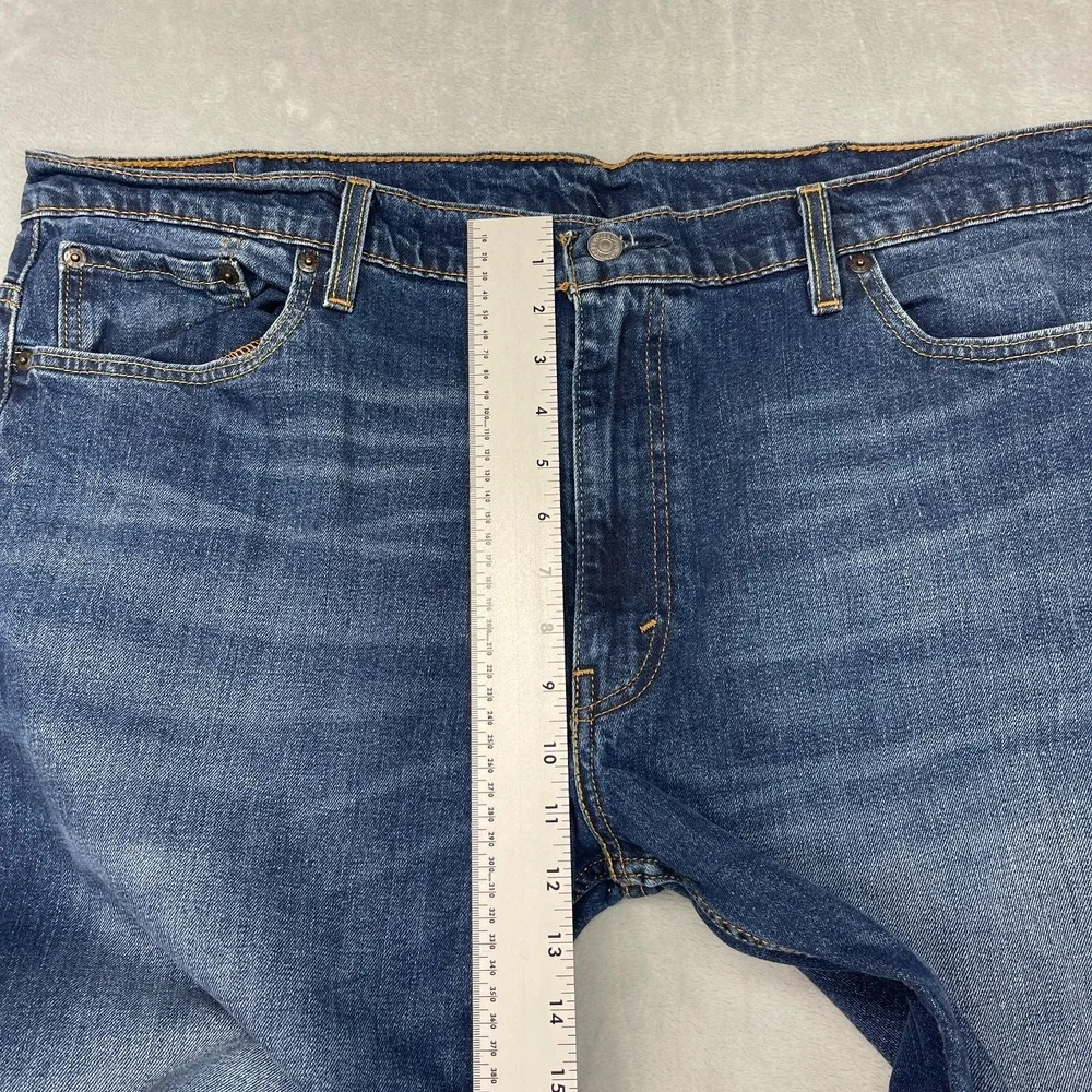 Levi's 569 Jeans Mens 40x32‎ (42x31) Blue Denim Red Tab Straight Leg Americana